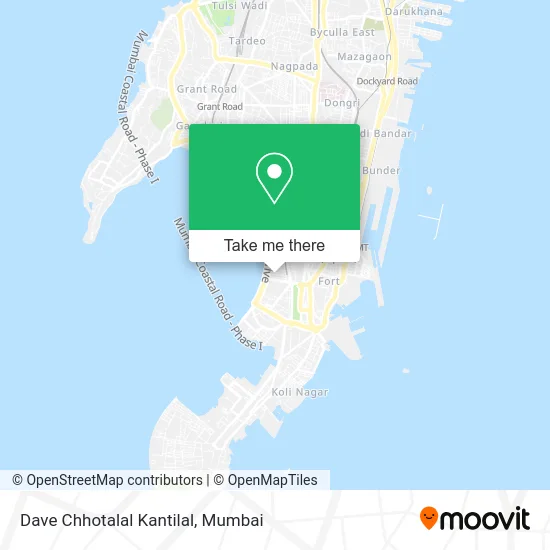 Dave Chhotalal Kantilal map