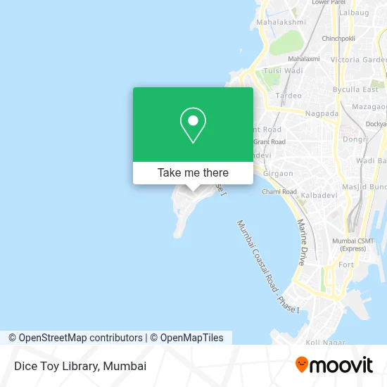 Dice Toy Library map