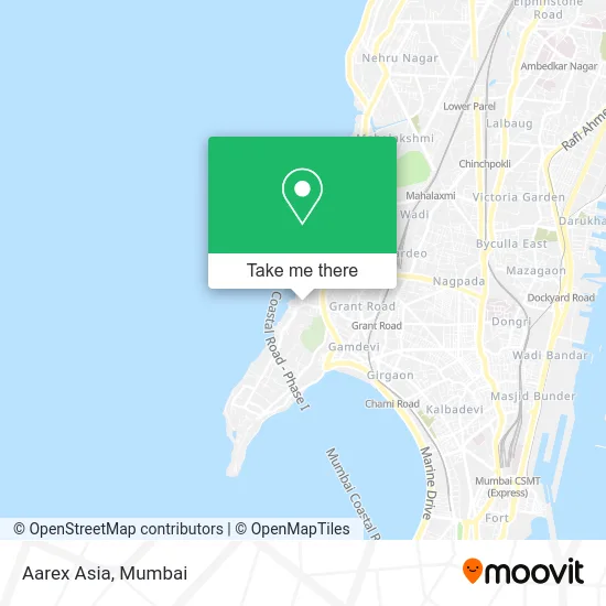Aarex Asia map