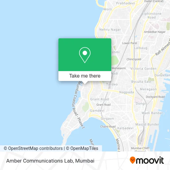 Amber Communications Lab map