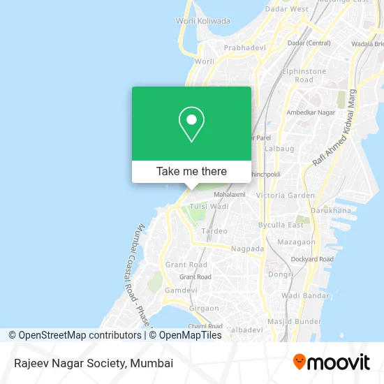 Rajeev Nagar Society map