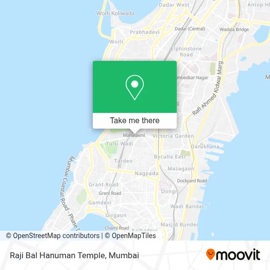 Raji Bal Hanuman Temple map