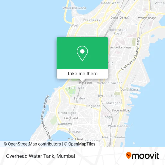 Overhead Water Tank map