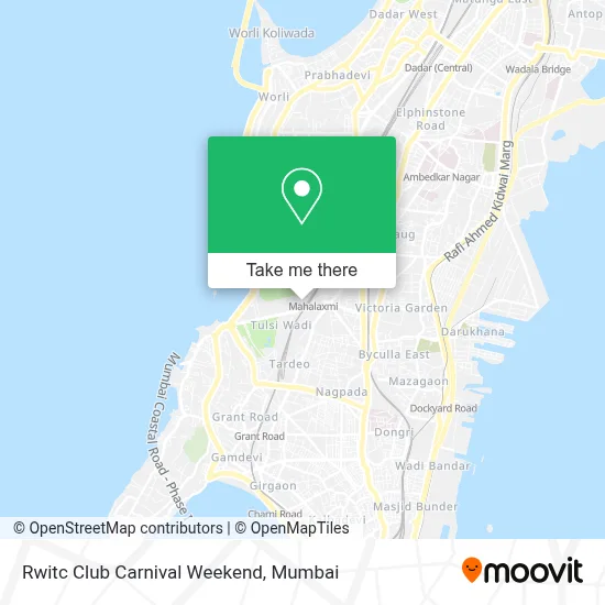 Rwitc Club Carnival Weekend map