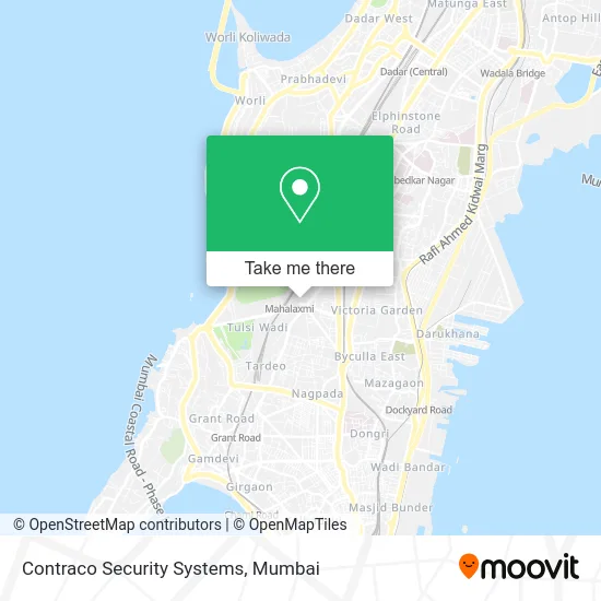 Contraco Security Systems map