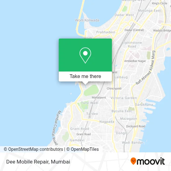 Dee Mobile Repair map