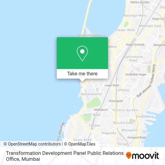 Transformation Development Panel Public Relations Office map