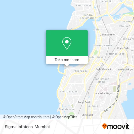 Sigma Infotech map