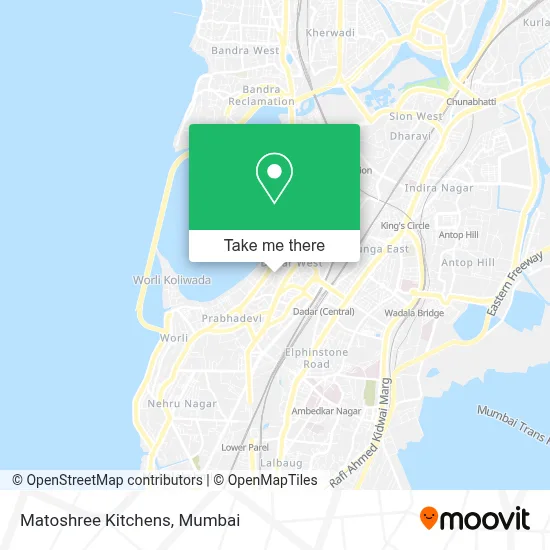 Matoshree Kitchens map