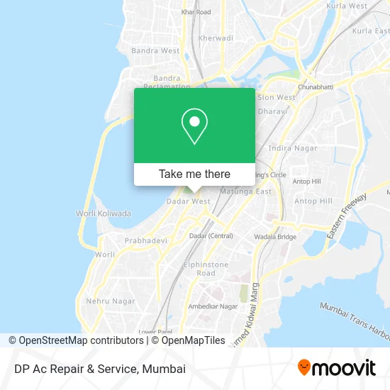 DP Ac Repair & Service map