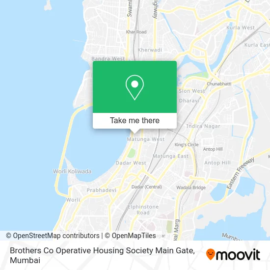 Brothers Co Operative Housing Society Main Gate map