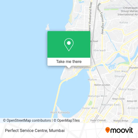 Perfect Service Centre map