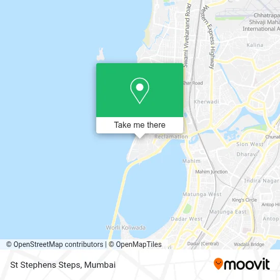 St Stephens Steps map