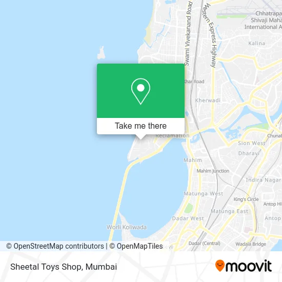 Sheetal Toys Shop map