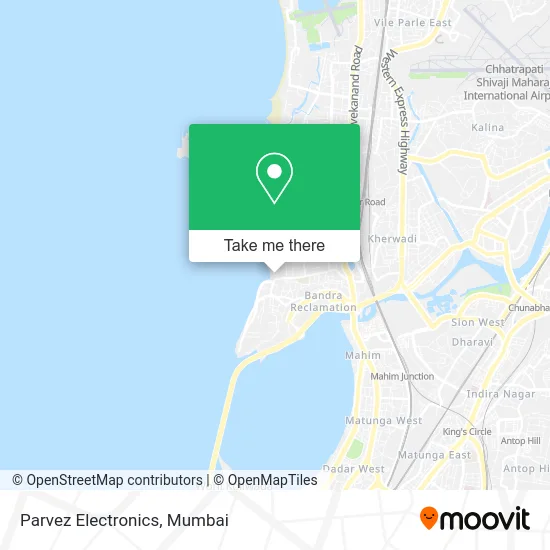 Parvez Electronics map