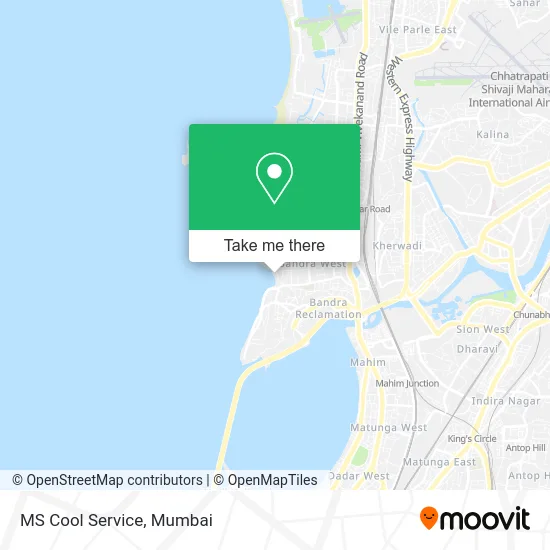 MS Cool Service map