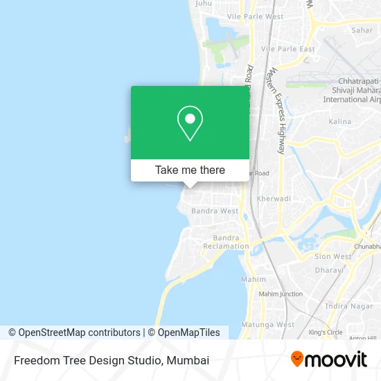 Freedom Tree Design Studio map