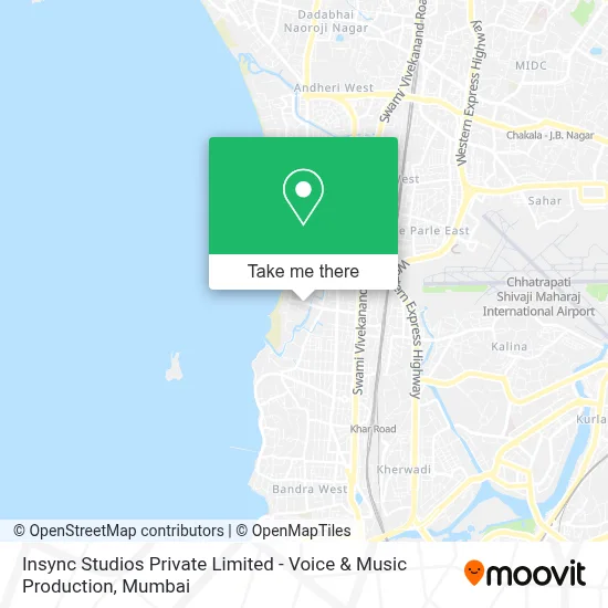 Insync Studios Private LTD-Voice & Music Production map