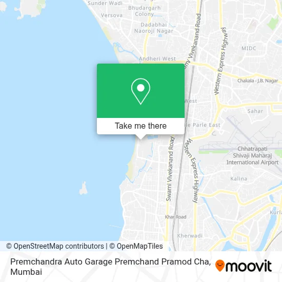 Premchandra Auto Garage Premchand Pramod Cha map