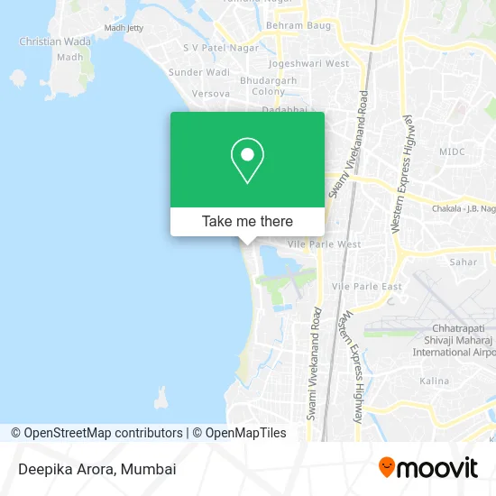 Deepika Arora map