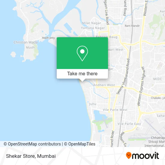 Shekar Store map