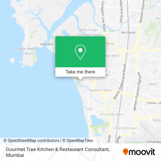 Gourmet Tree Kitchen & Restaurant Consultant map