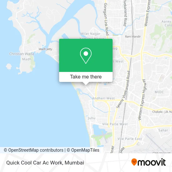 Quick Cool Car Ac Work map