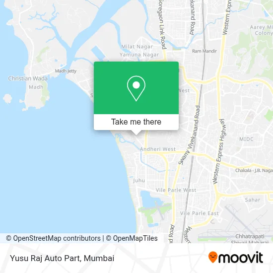 Yusu Raj Auto Part map
