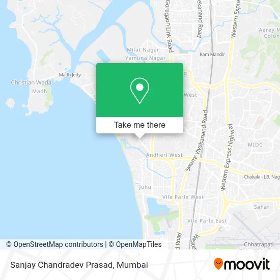 Sanjay Chandradev Prasad map