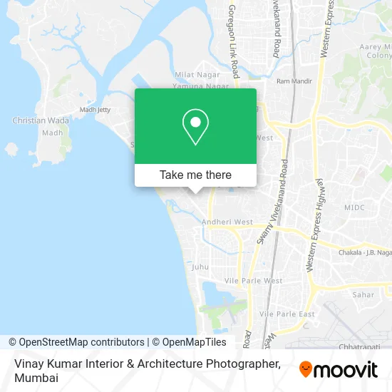 Vinay Kumar Interior & Architecture Photographer map