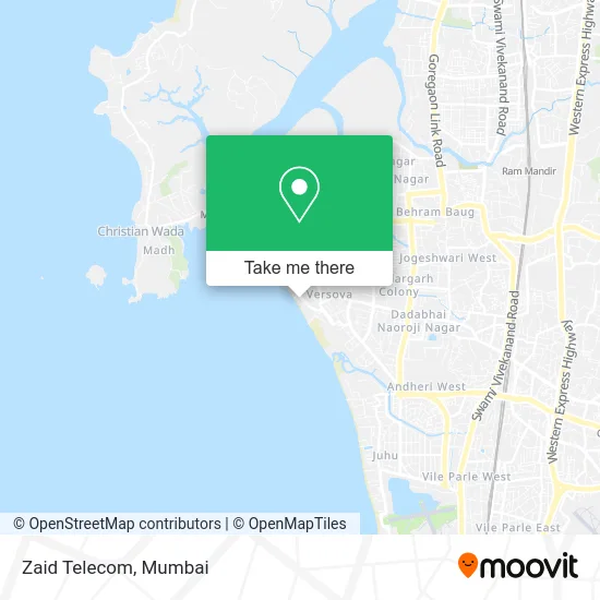 Zaid Telecom map