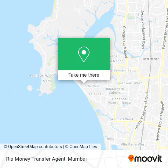 Ria Money Transfer Agent map