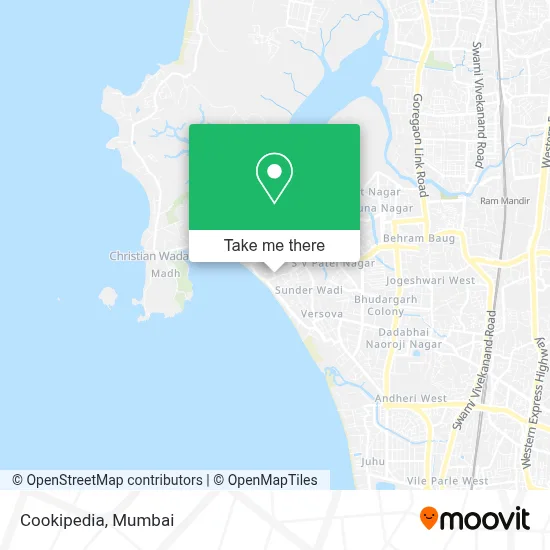 Cookipedia in map
