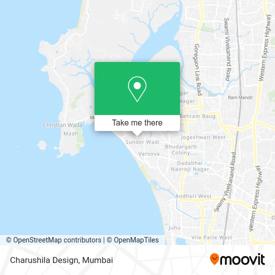 Charushila Design map