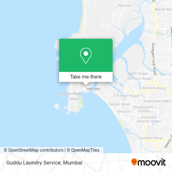Guddu Laundry Service map