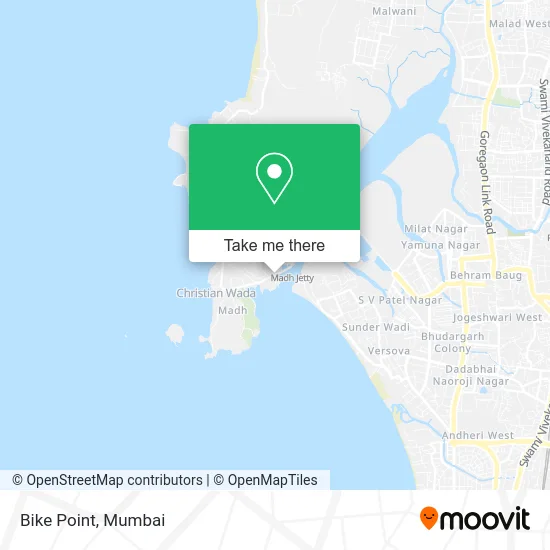 Bike Point map