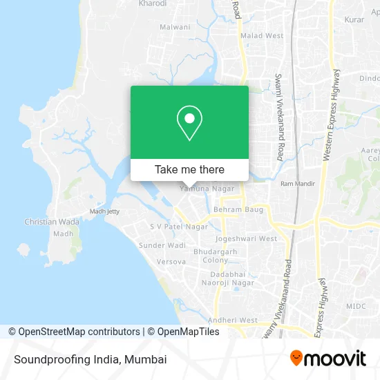 Soundproofing India map