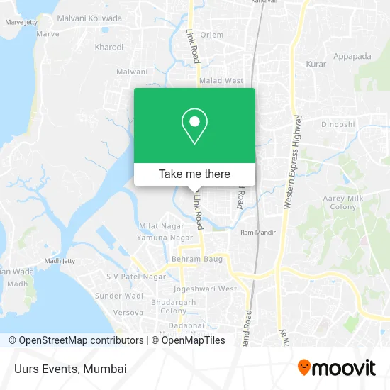 Uurs Events map