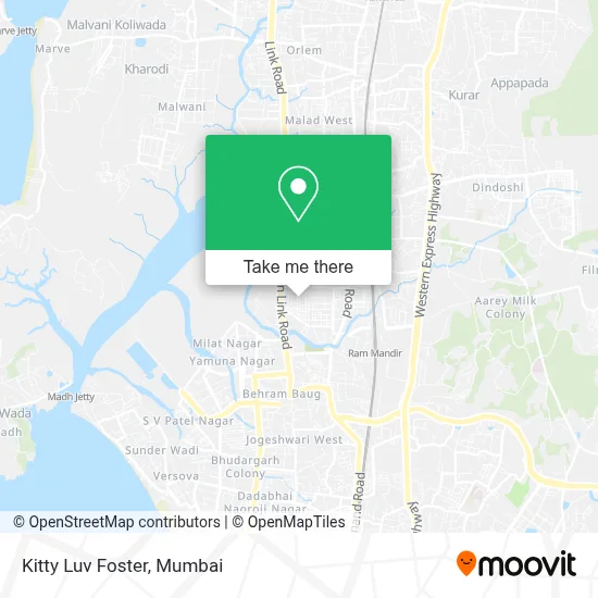 Kitty Luv Foster map