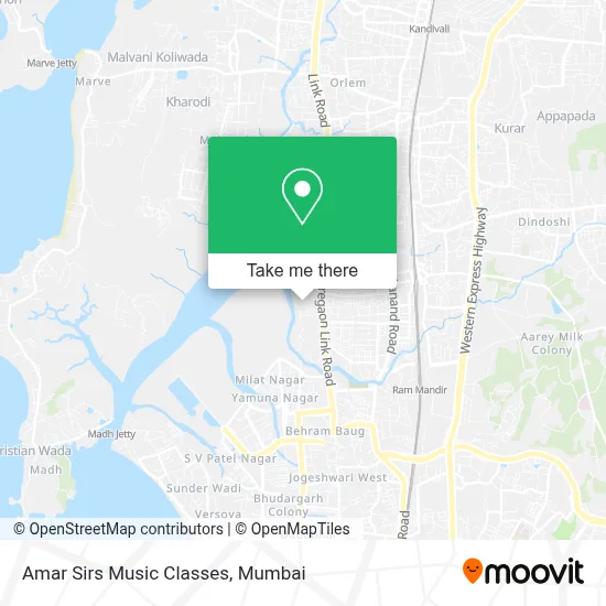Amar Sirs Music Classes map