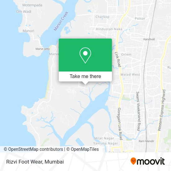 Rizvi Foot Wear map