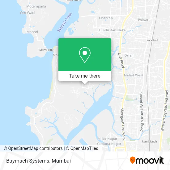Baymach Systems map