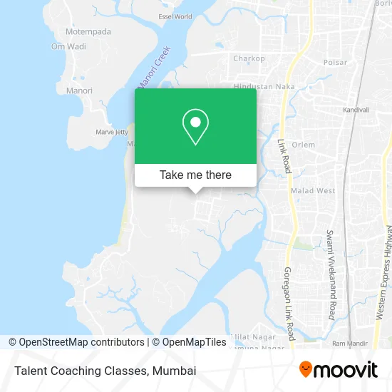 Talent Coaching Classes map