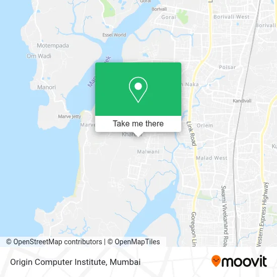 Origin Computer Institute map
