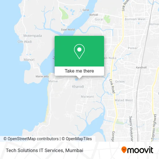 Tech Solutions It Services map