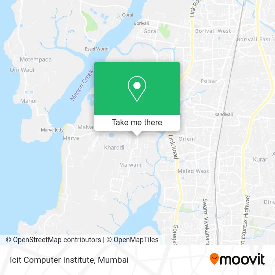 Icit Computer Institute map