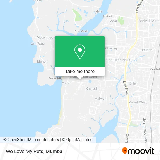 We Love My Pets map