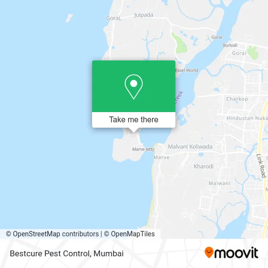 Bestcure Pest Control map