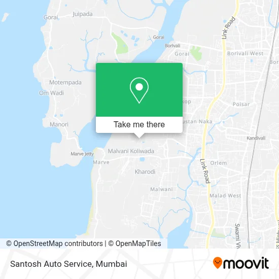 Santosh Auto Service map