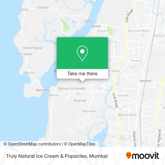 Truly Natural Ice Cream & Popsicles map